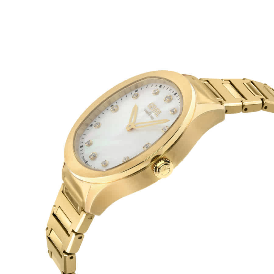 Gevril Morcote Quartz Diamond Ladies Watch 10021B