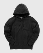 Norse Projects Arne Relaxed Organic Brushed Fleece N Logo Hoodie Black - Mens - Hoodies/Zippers