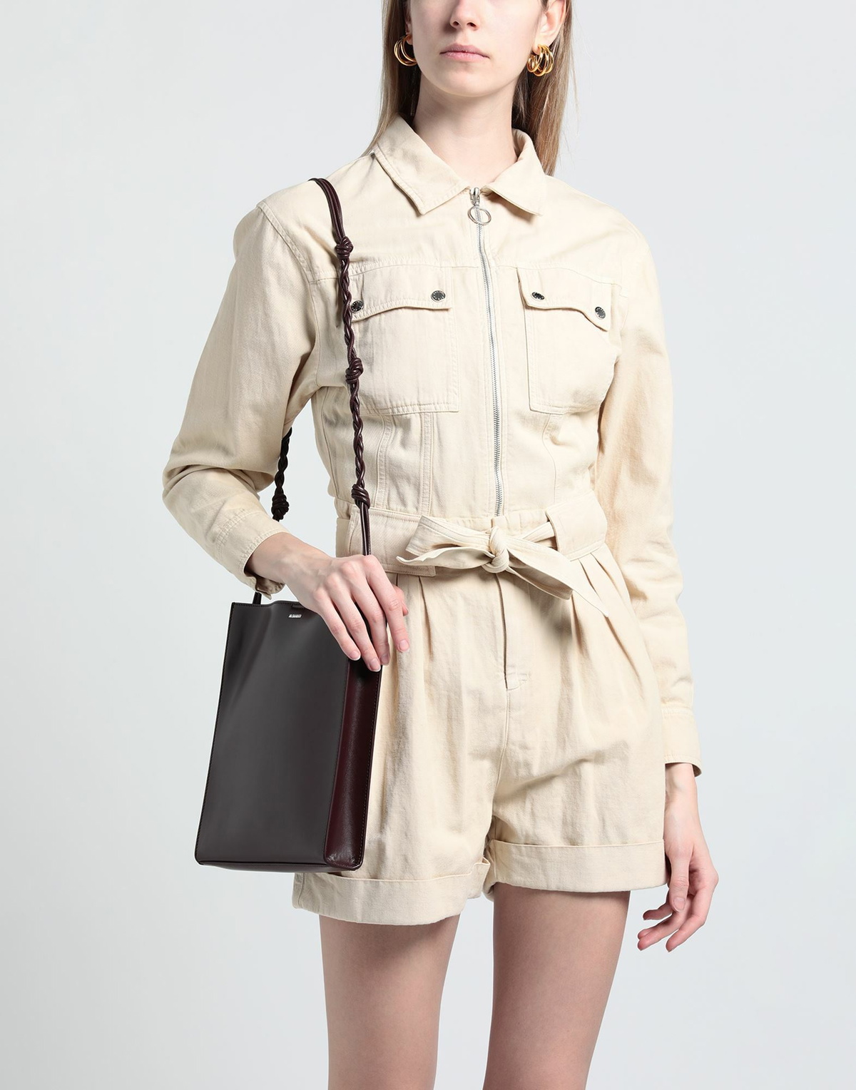 Sandro Womens Playsuit in Beige