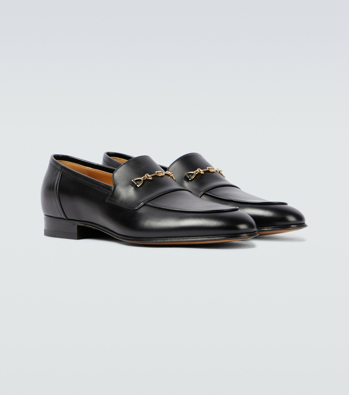 Gucci - Interlocking G Horsebit leather loafers Gucci