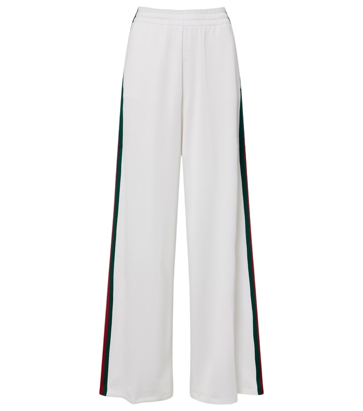 Photo: Gucci Web Stripe jersey sweatpants