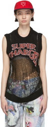 Marc Jacobs Heaven Black Rayon Sweater
