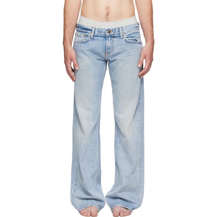 Photo: Raimundo Langlois Blue Bootcut Jeans