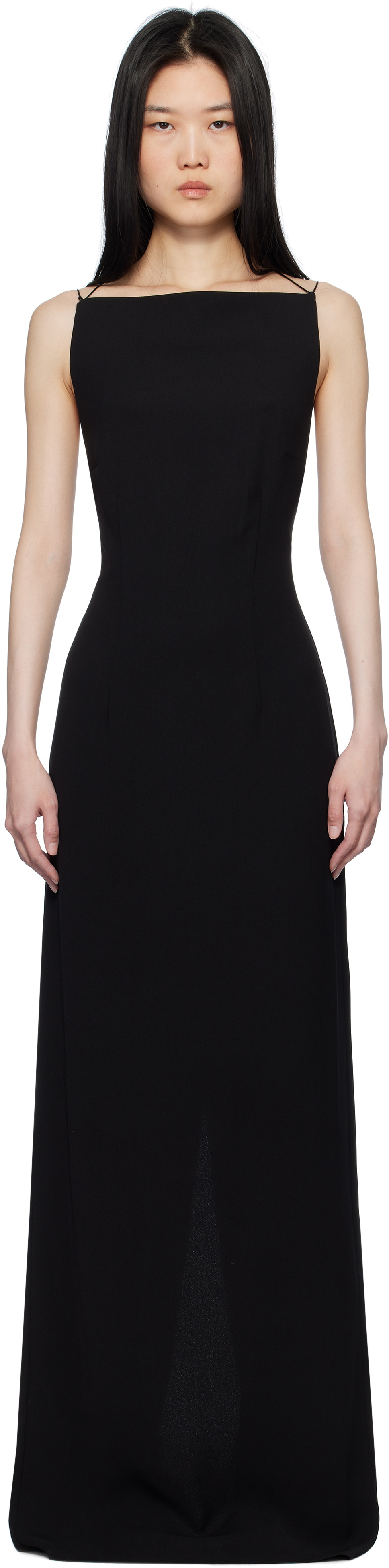 16Arlington Black Hebe Maxi Dress