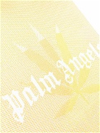 PALM ANGELS - Rafia Logo Shopping Bag