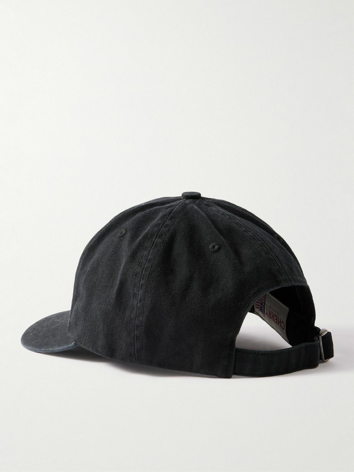Cherry Los Angeles - Horse Power Logo-Embroidered Cotton