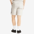 Men's AAPE Now Solid Sweat Shorts in Heather White