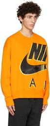 Nike Orange Kim Jones Edition Fleece Crew NRG Sweatshirt