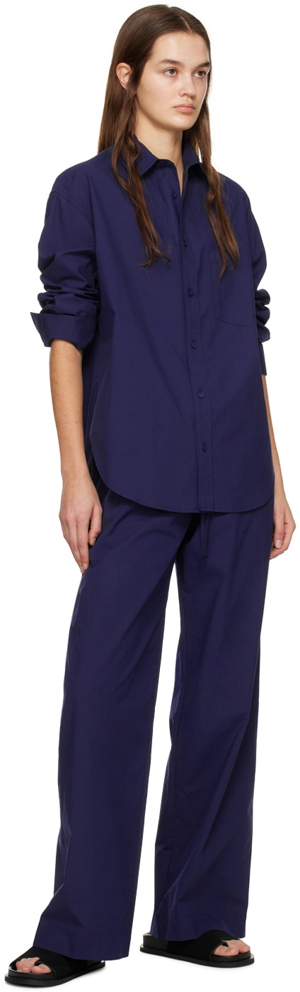 Matteau Navy Relaxed Trousers