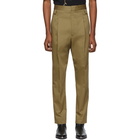 Haider Ackermann Tan Silene Classic Trousers