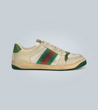 Gucci - Screener leather sneakers