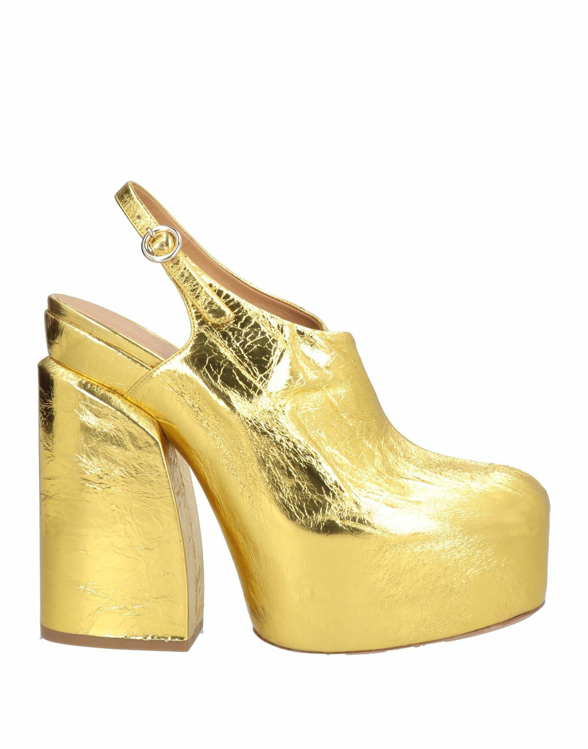 Dries Van Noten Womens Pumps in Gold