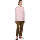 Comme des Garcons Shirt Pink Oxford Shirt