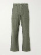 OrSlow - Straight-Leg Cotton-Canvas Trousers - Green
