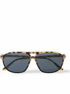 TOM FORD - Aviator-Style Tortoiseshell Acetate Sunglasses