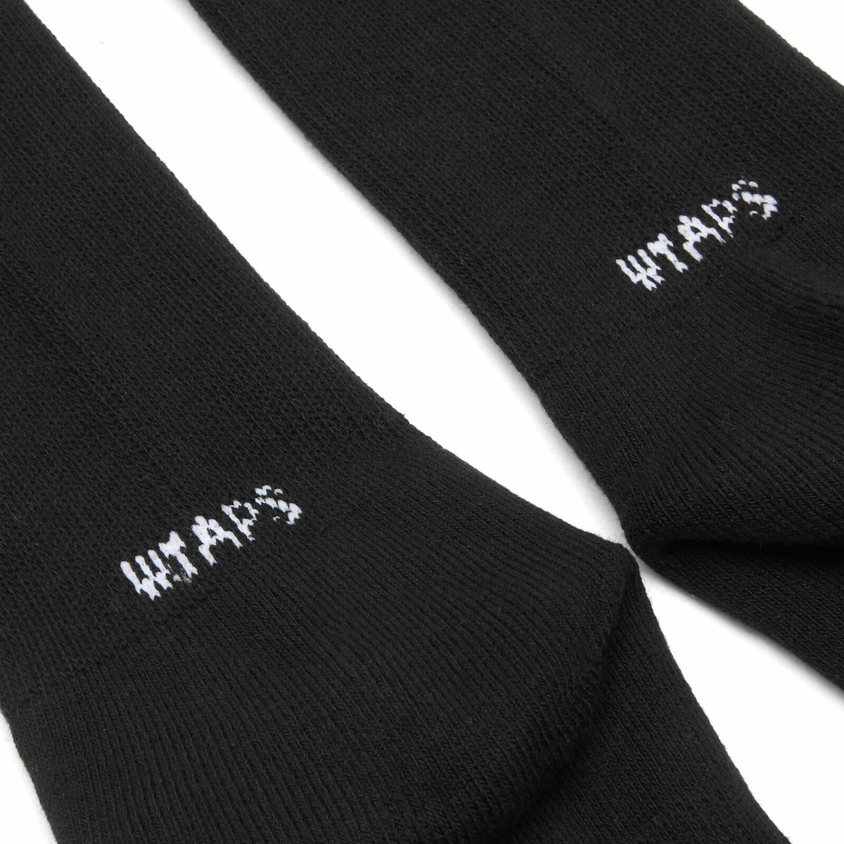 WTAPS Men's Skivvies Socks - 3 Pack in Black WTAPS