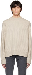 John Elliott Beige Capri Sweater