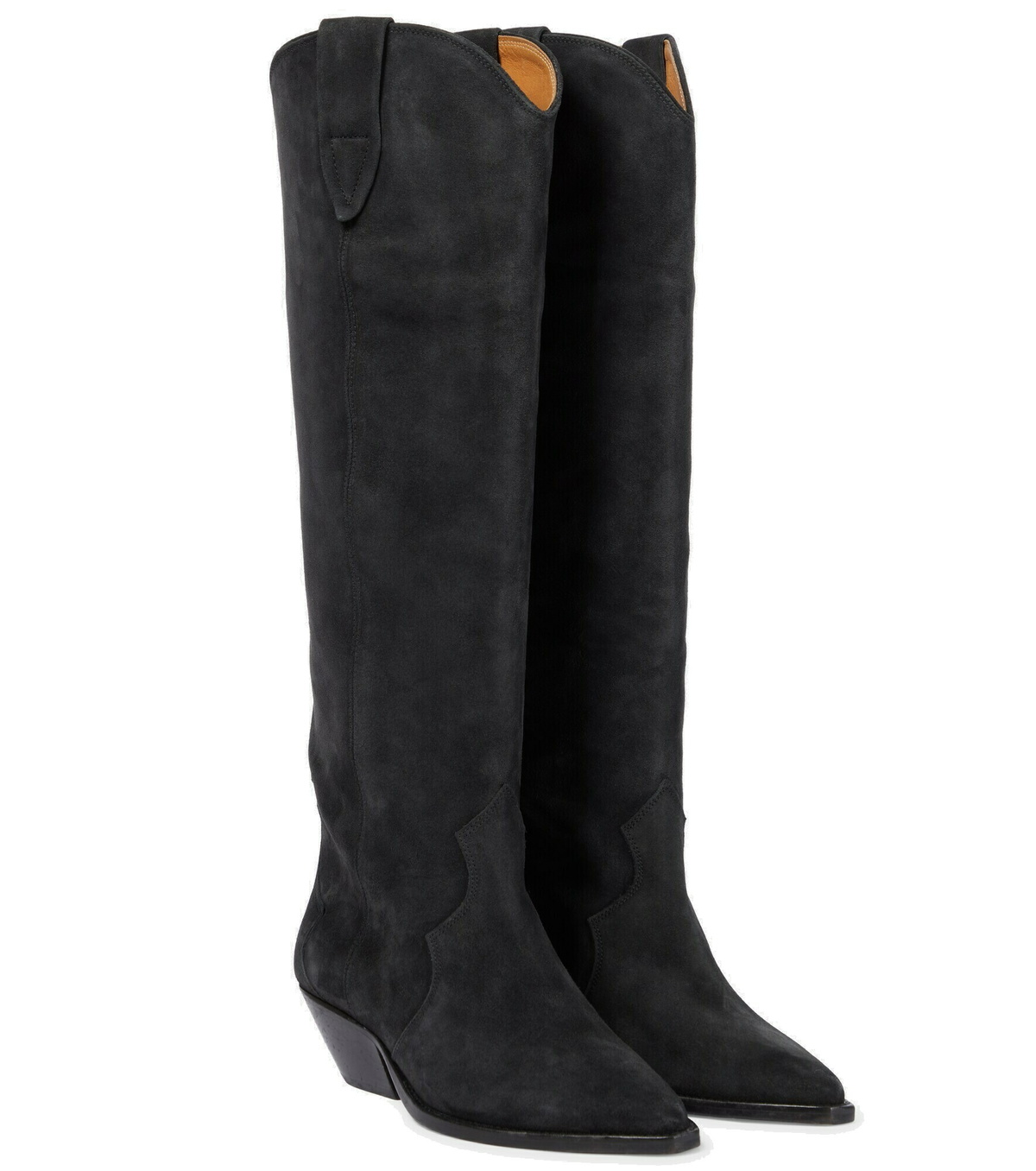 Isabel Marant Denvee suede knee-high boots Isabel Marant