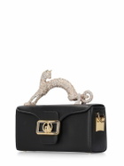 LANVIN - Nano Strass Pencil Cat Top Handle Bag
