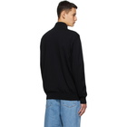 Loewe Black Cashmere Anagram Stitch Sweater