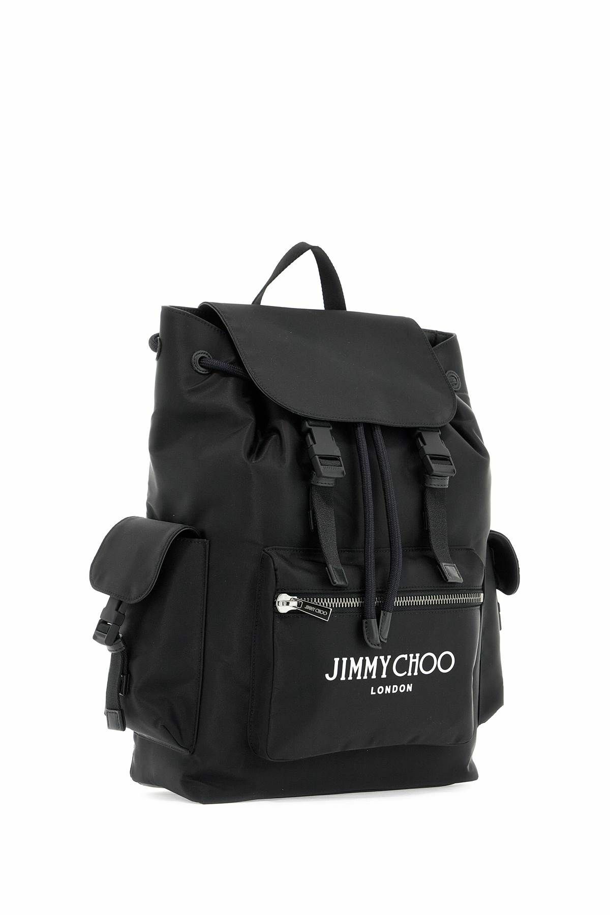 JIMMY CHOO nylon filmore backpack for Black Jimmy Choo