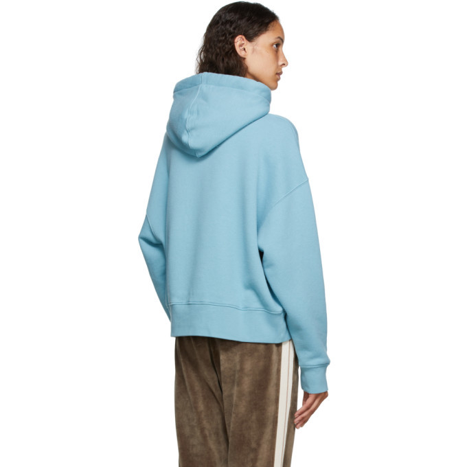 Palm Angels Bear Hoodie Blue Cotton ref.868863 - Joli Closet