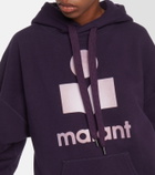 Marant Etoile Mansel logo cotton-blend hoodie