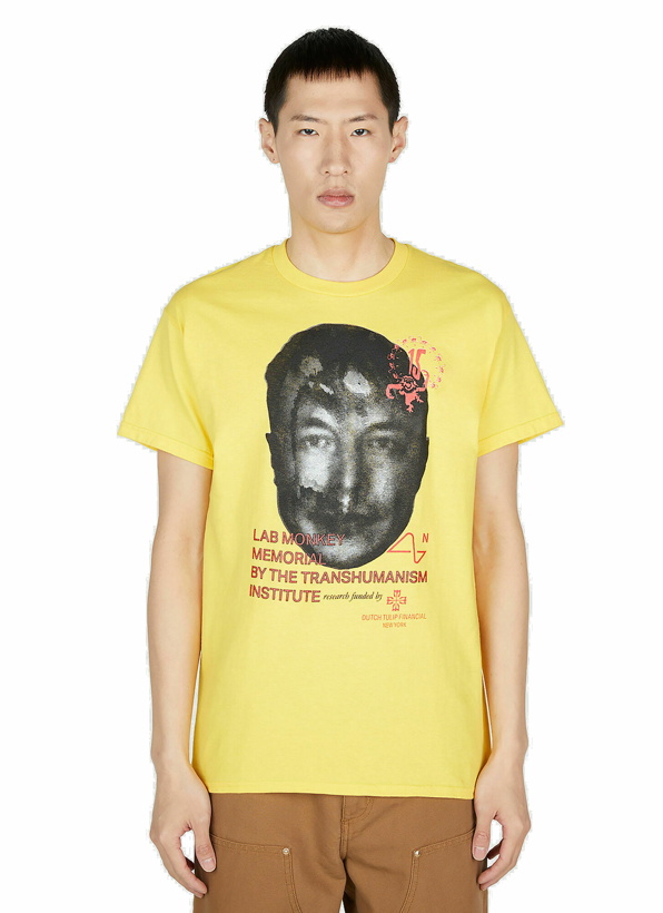 Photo: DTF.NYC - 15 Monkeys Short-Sleeved T-Shirt in Yellow