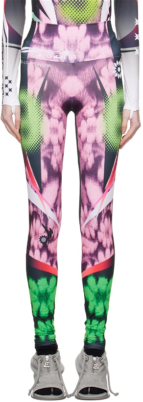 Photo: Paolina Russo Pink Printed Leggings