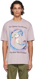 Online Ceramics Purple 'The More You Can Hear' T-Shirt