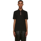 Alexander McQueen Black Logo Polo