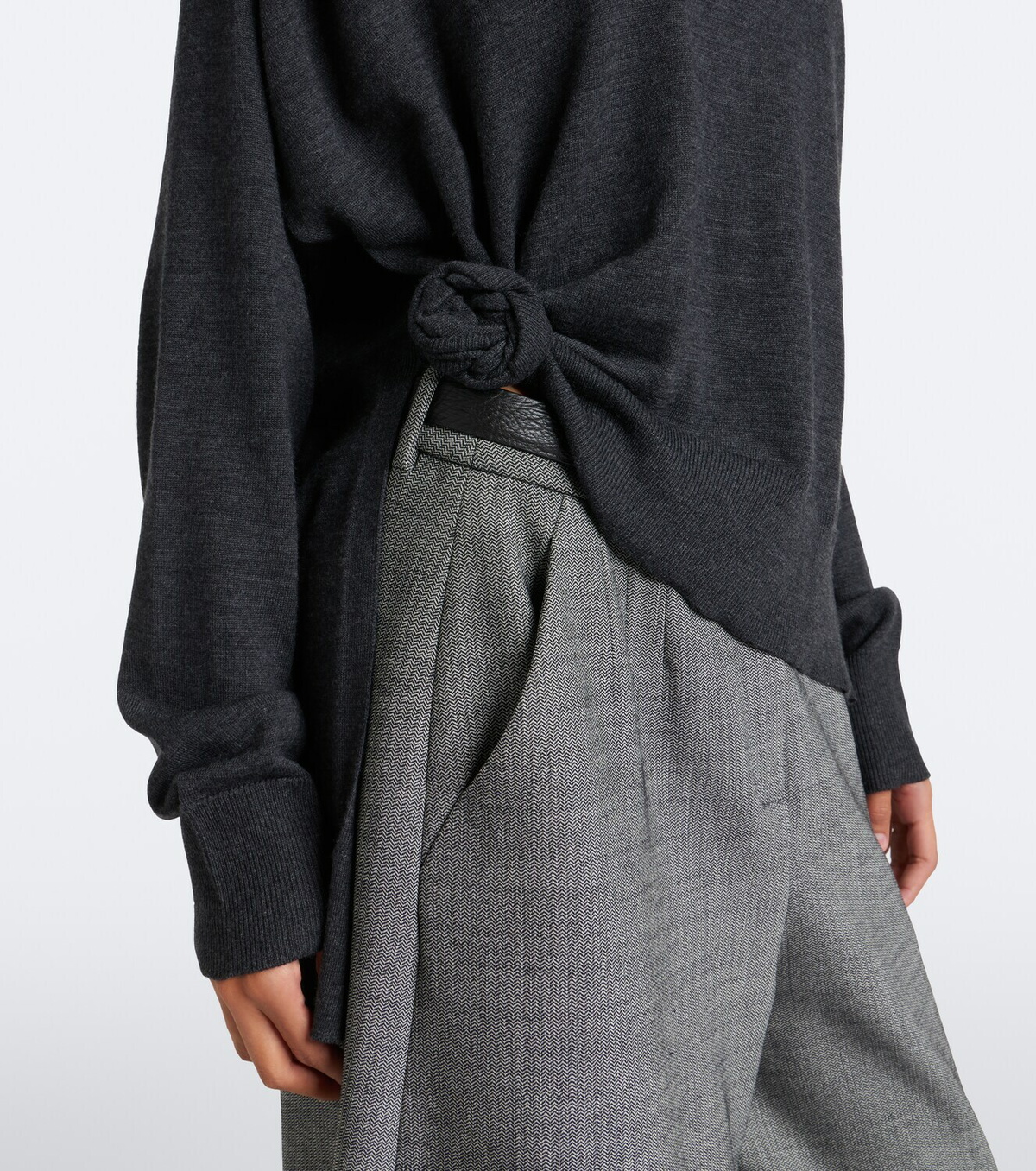 Magda Butrym Draped wool sweater