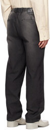 Solid Homme Gray String Lounge Pants