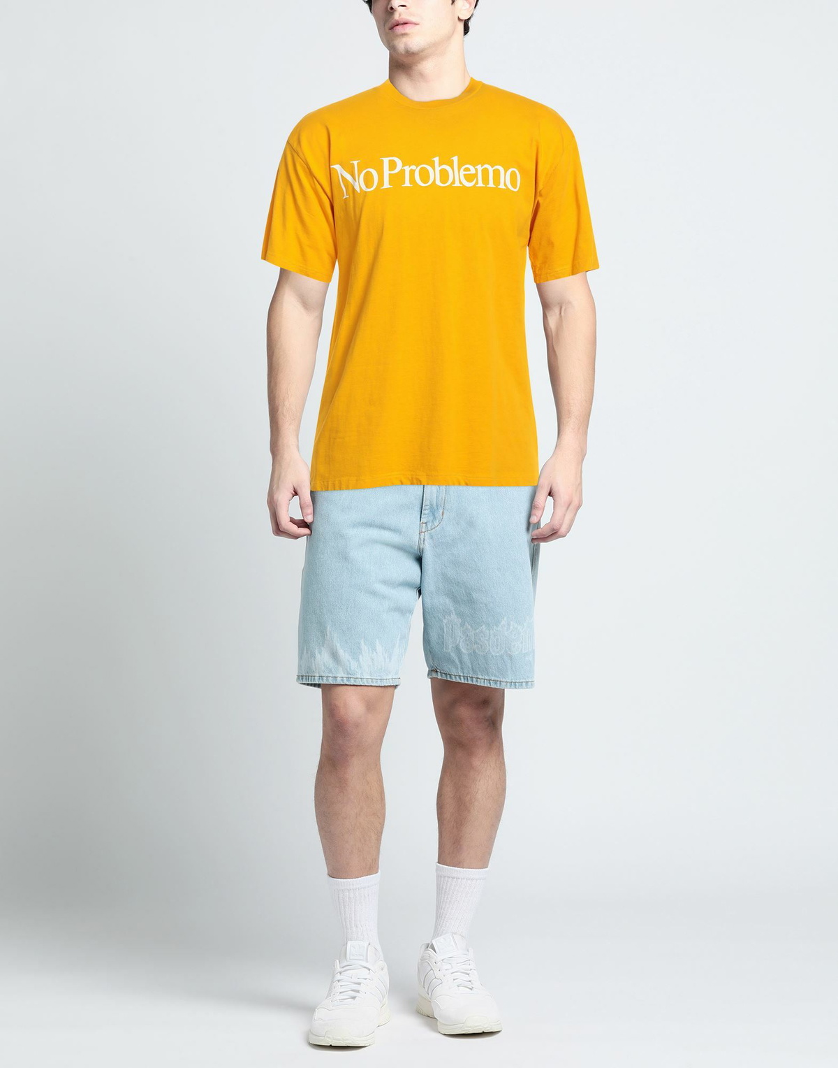 Aries Mens T-shirt in Mandarin