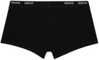Hugo Five-Pack Black Stretch Boxer Briefs
