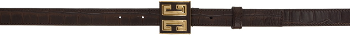 Photo: Givenchy Brown 4G Belt
