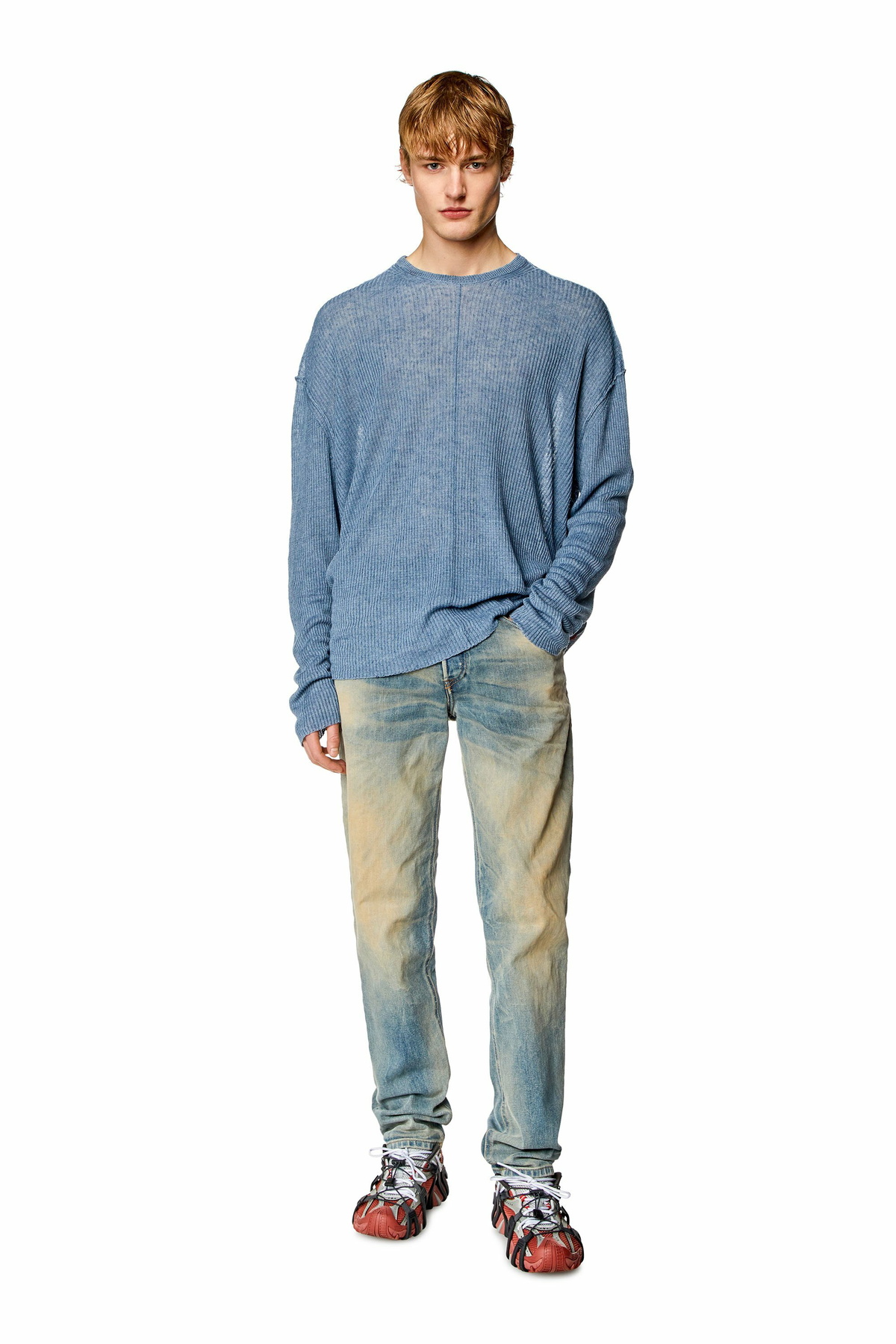 Diesel Regular Jeans - 2023 D-Finitive - Jeans Mens in Blue