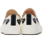 COMME des GARÇONS PLAY Off-White Converse Edition Chuck 70 Multi Heart Sneakers
