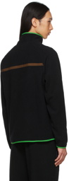Sergio Tacchini Black A$AP Nast Edition Polar Fleece Sweater