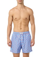 MC2 Saint Barth Man Lightweight Fabric Swim Shorts With Torino Logo Print | Ac Torino Special Edition
