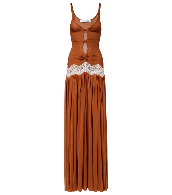 Photo: Christopher Esber Cutout lace-trimmed gown