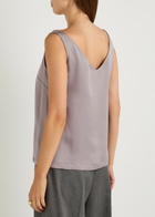 Herno Crepe de Chine Tank Light Pink