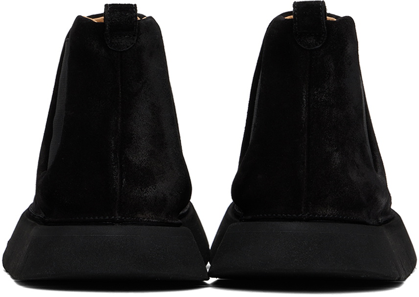 Marsèll Black Intagliata Beatle Boots