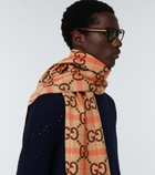 Gucci - GG jacquard wool scarf