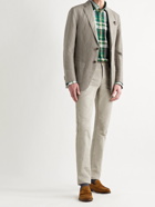 SID MASHBURN - Kincaid No. 1 Slim-Fit Unstructured Hemp and Cotton-Blend Blazer - Brown