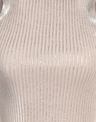 Peserico Womens Turtleneck in Gold
