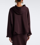 Dries Van Noten Hooded cotton jersey sweatshirt