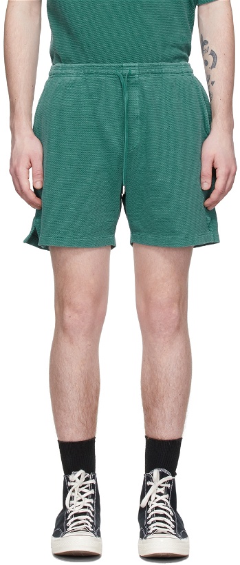 Photo: Schnayderman's Green Cotton Shorts