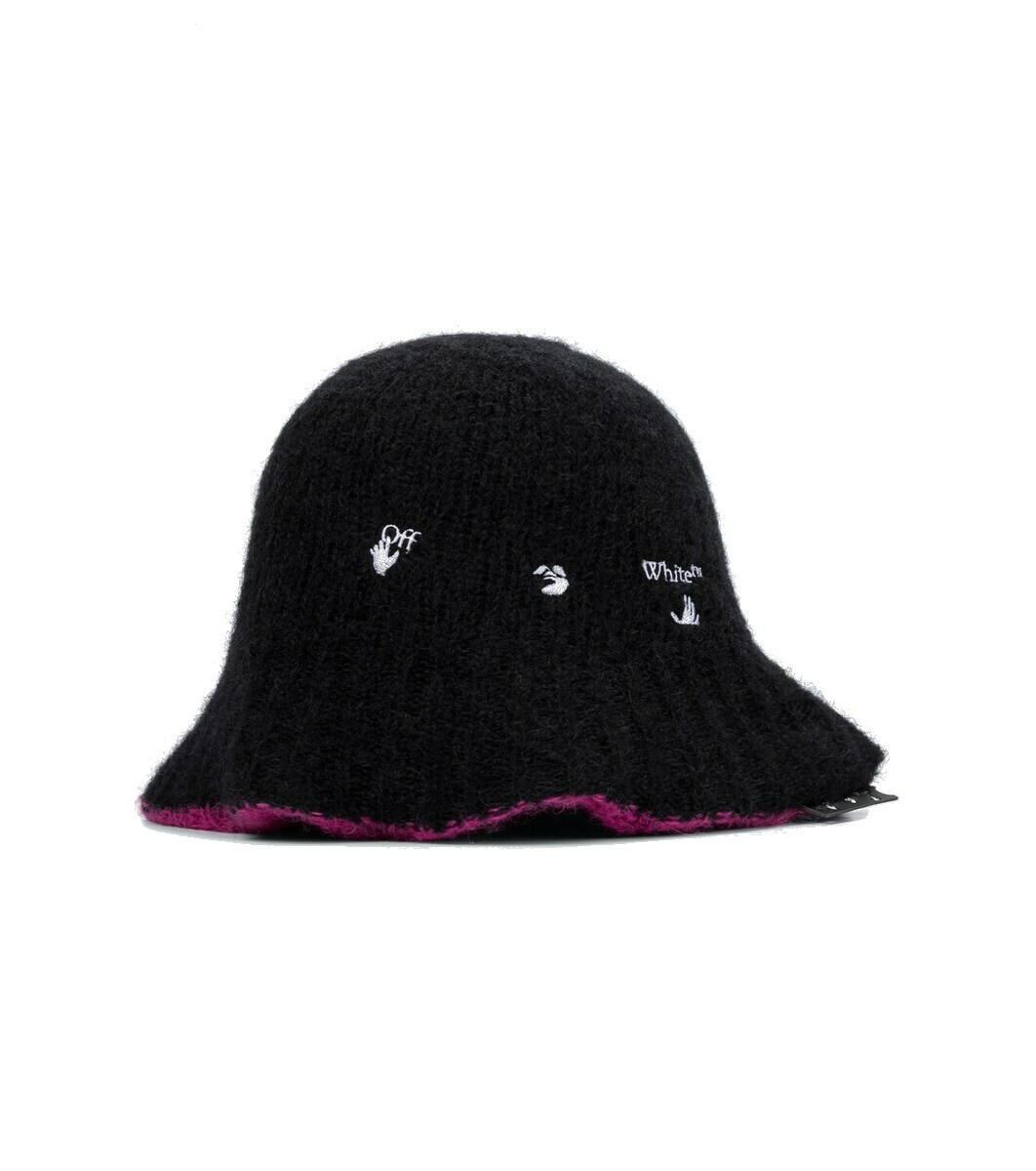 Hats & caps Off-White - Arrow bucket hat - OMLA034C99FAB0051001