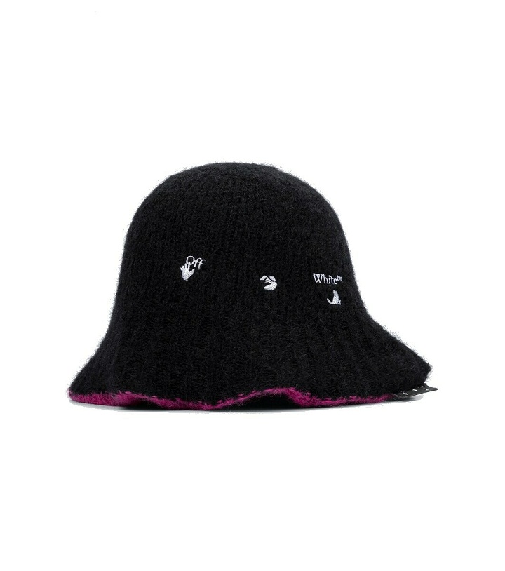 Photo: Off-White Alpaca and mohair bucket hat